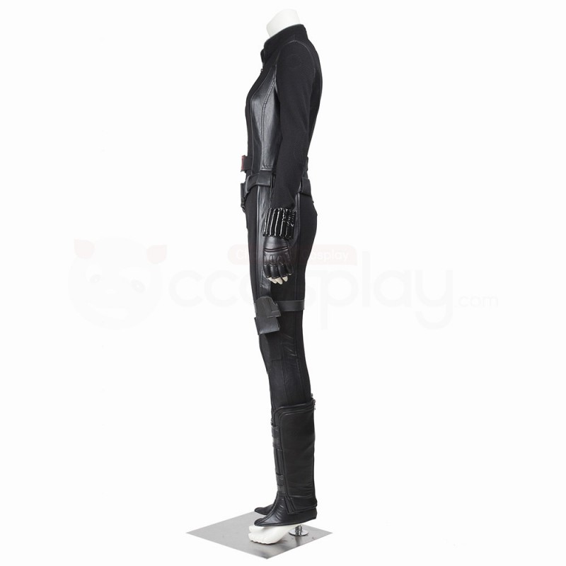 Black Widow Natasha Romanoff Cosplay Costume Captain America 2 The Winter Soldier Suit