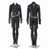 Black Widow Natasha Romanoff Cosplay Costume Captain America 2 The Winter Soldier Suit