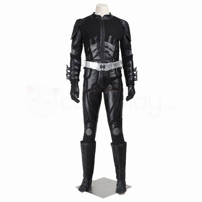 Bruce Wayne Cosplay Costume Knight Robert Pattinson Black Suit
