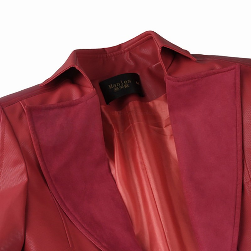 America Civil War Scarlet Witch Cosplay Costume Wanda Maximoff Red Suit