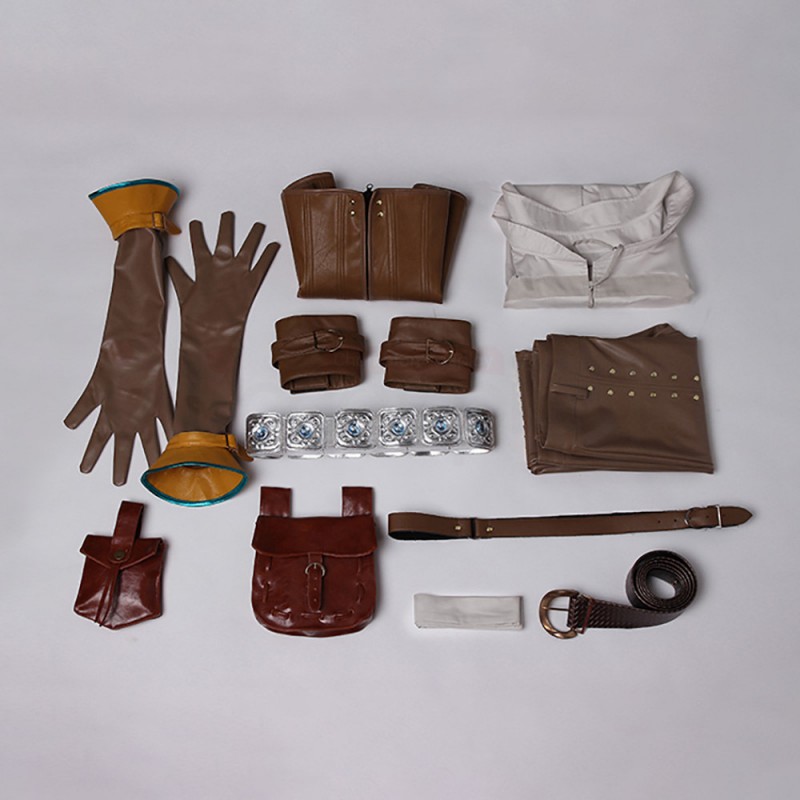 Witcher 3 Wild Hunt Cirilla Cosplay Costume Outfit