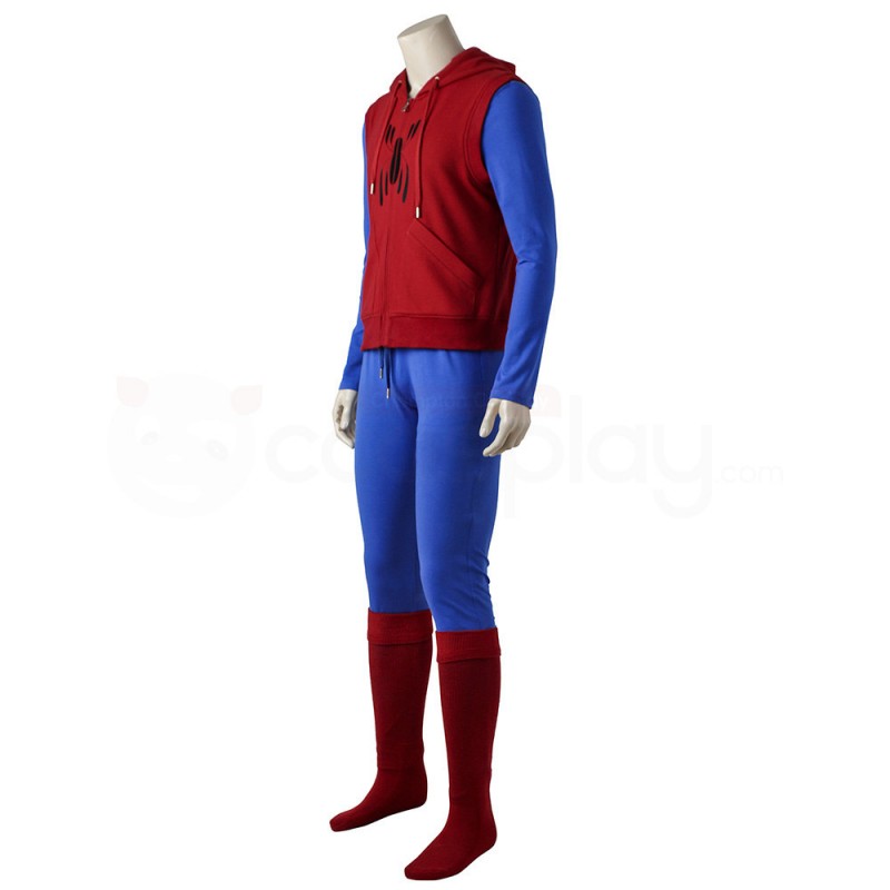 Spider-Man Homecoming Cosplay Suits Spiderman Peter Parker Costume ...