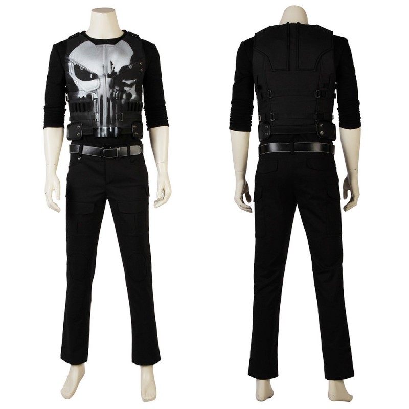 The Punisher Season 1 Frank Castle Costume The Punisher Cosplay Costume