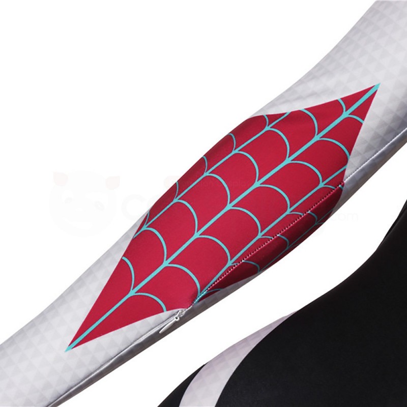 Spider-Gwen Jumpsuit Spider-Man Into the Spider-Verse Cosplay Costume