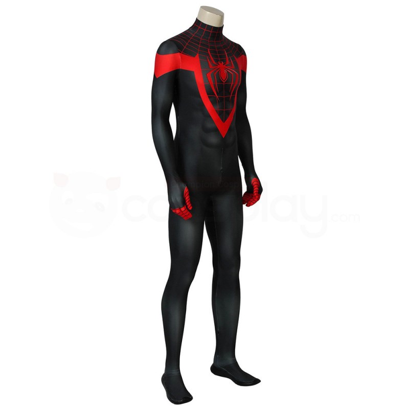 Ultimate Spider-Man Cosplay Costume Miles Morales Jumpsuit