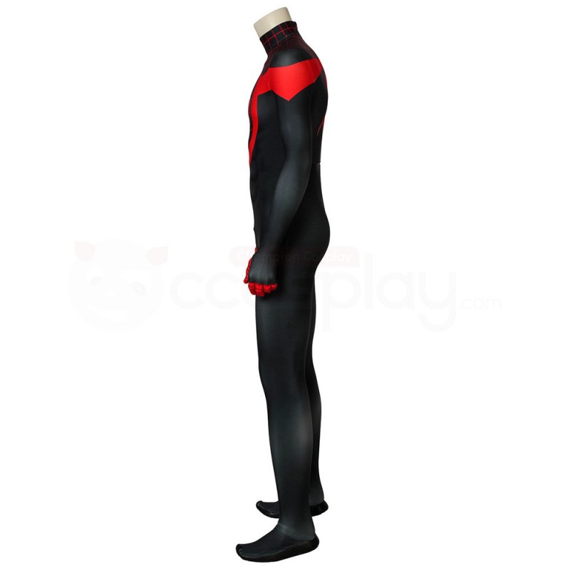 Ultimate Spider-Man Cosplay Costume Miles Morales Jumpsuit
