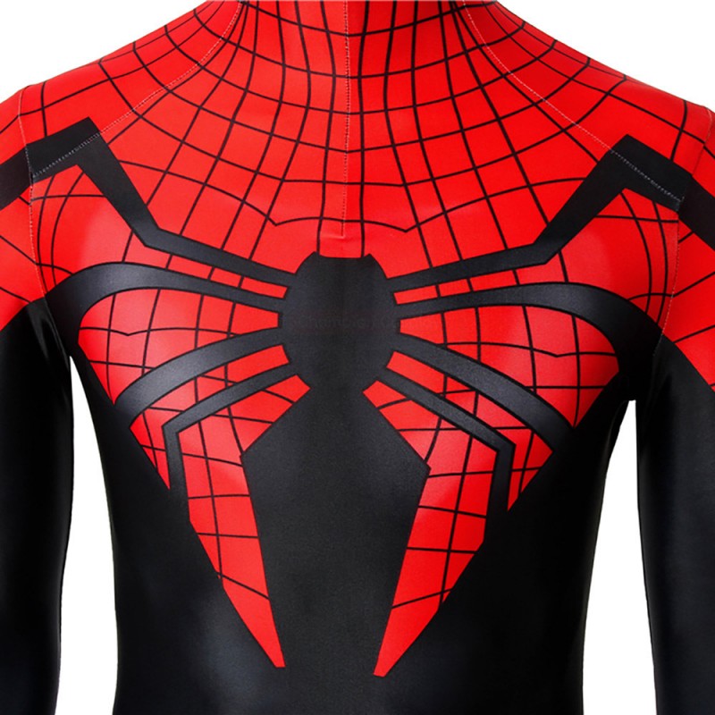 Spiderman Printed Bosysuit The Superior Spider-Man Cosplay Costume