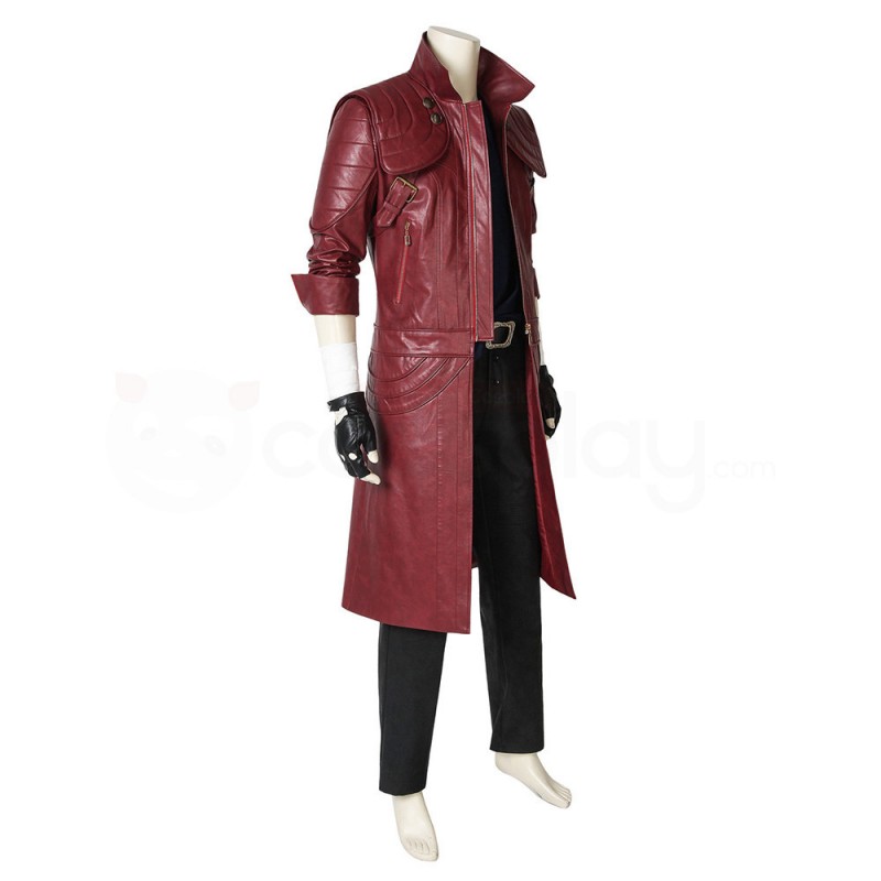 DMC 5 Dante Cosplay Costume Devil May Cry V Halloween Suit
