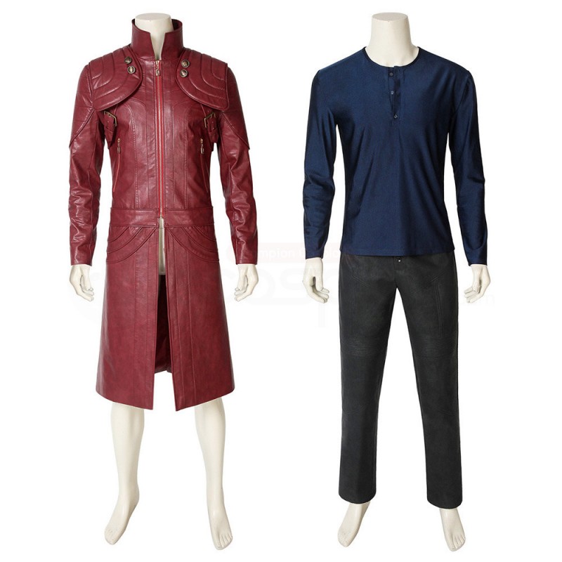 DMC 5 Dante Cosplay Costume Devil May Cry V Halloween Suit