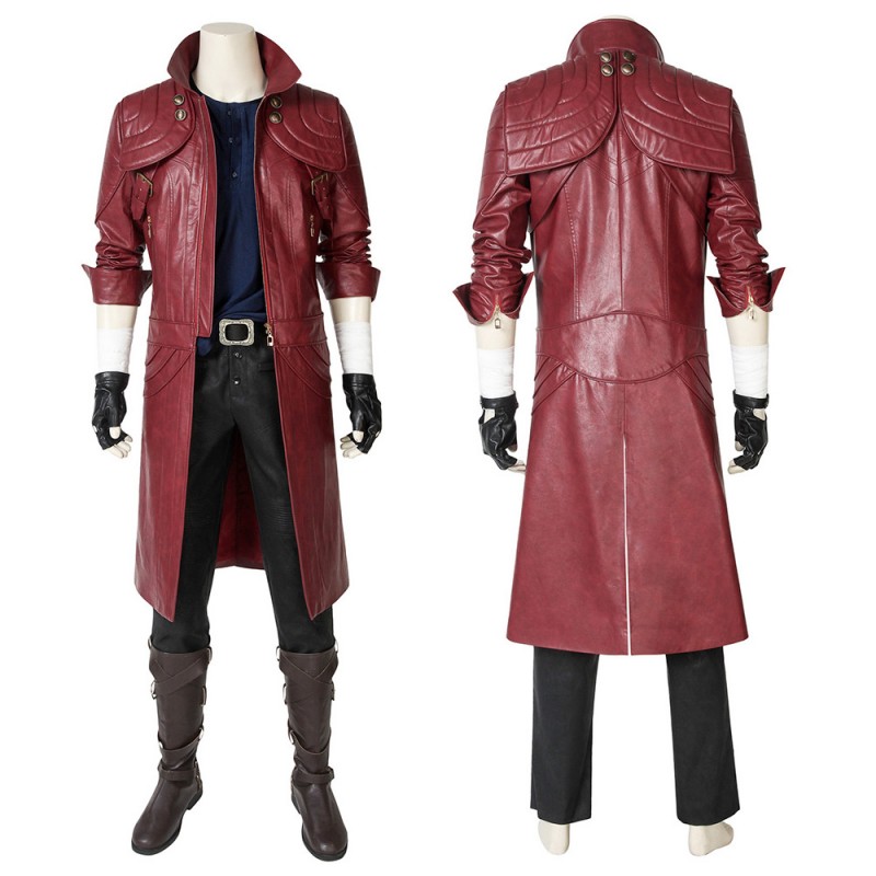 Dante Halloween Costume DMC 5 Cosplay Suit Male Outfits