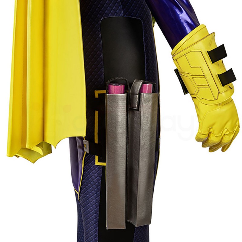 Female Knights Barbara Gordon Purple Cosplay Costume