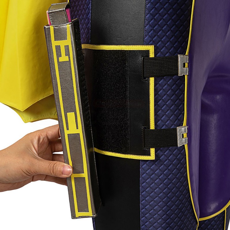 Female Knights Barbara Gordon Purple Cosplay Costume
