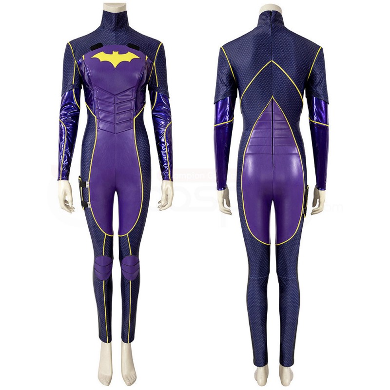 Female Knights Barbara Gordon Purple Cosplay Costume
