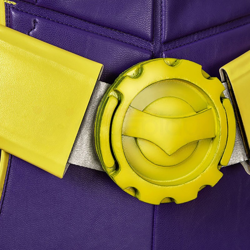 Female Knights Barbara Gordon Purple Cosplay Costume