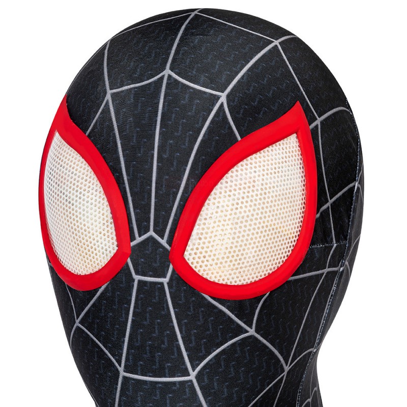 Spider-Man Into the Spider-Verse Cosplay Costume Miles Morales Jumpsuit