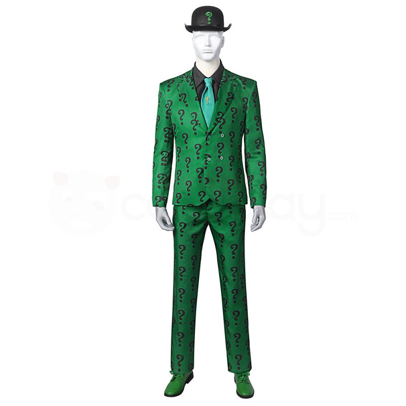 Bruce Quizzers Green Costume Edward Nashton Cosplay Suit