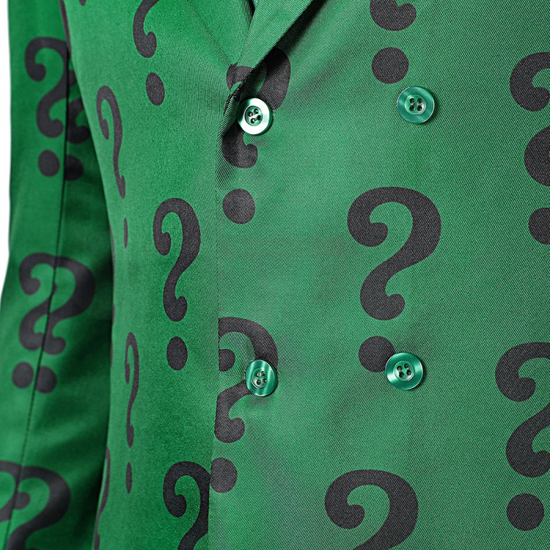 Bruce Quizzers Green Costume Edward Nashton Cosplay Suit