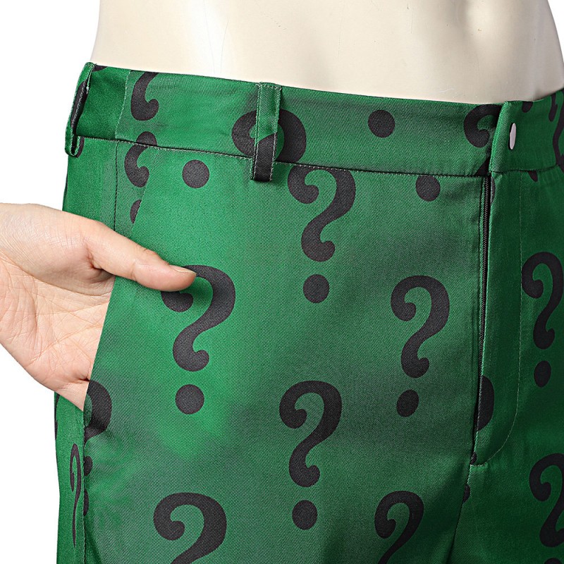 Bruce Quizzers Green Costume Edward Nashton Cosplay Suit