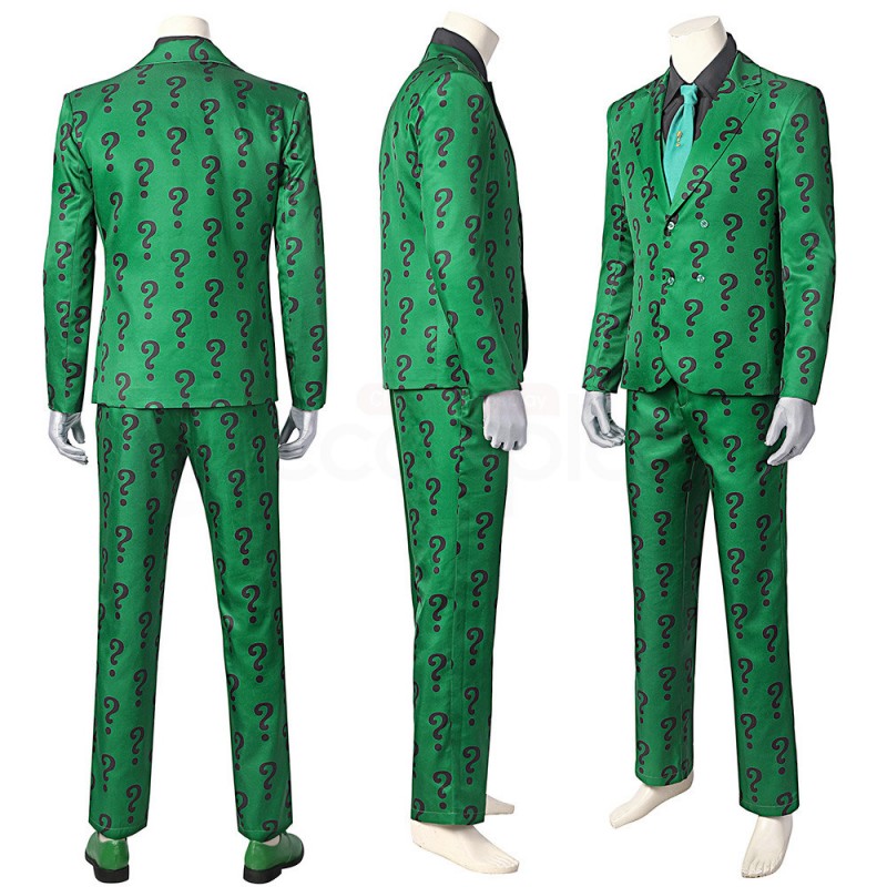 Bruce Quizzers Green Costume Edward Nashton Cosplay Suit