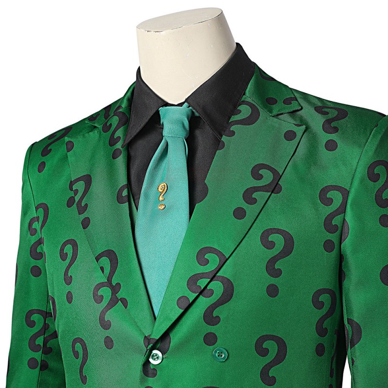 Bruce Quizzers Green Costume Edward Nashton Cosplay Suit
