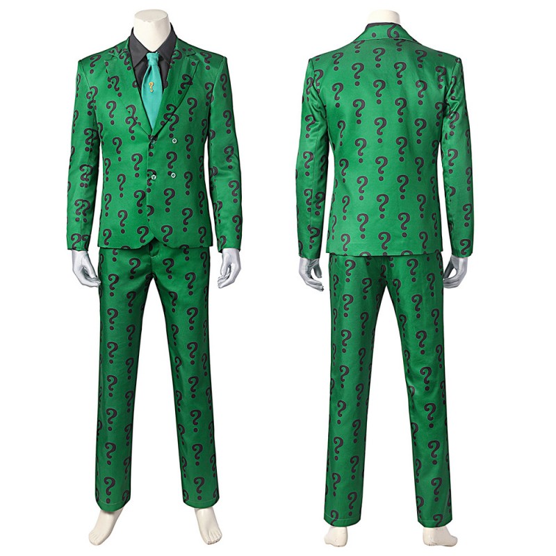 Bruce Quizzers Green Costume Edward Nashton Cosplay Suit