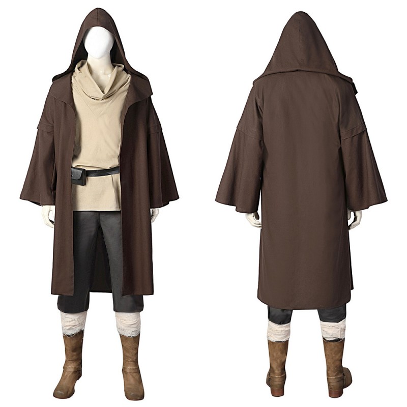 2022 Obi-Wan Kenobi Cosplay Costume Hallowenn Suit