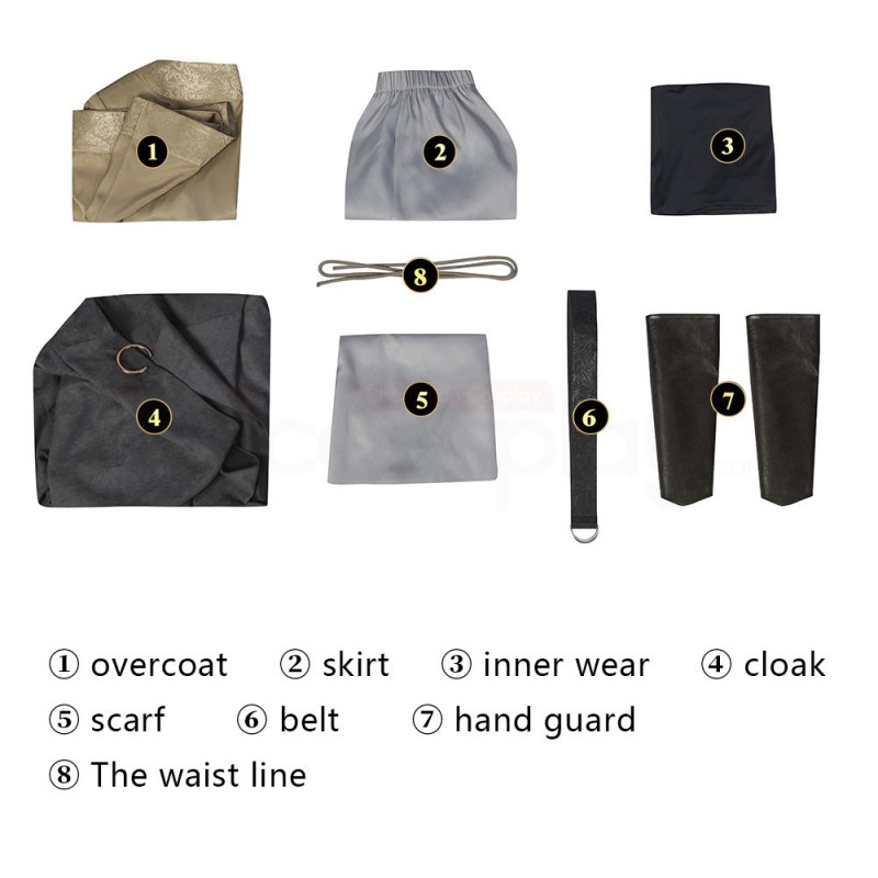 Elden Ring Melina Cosplay Costume Costume Halloween Suit