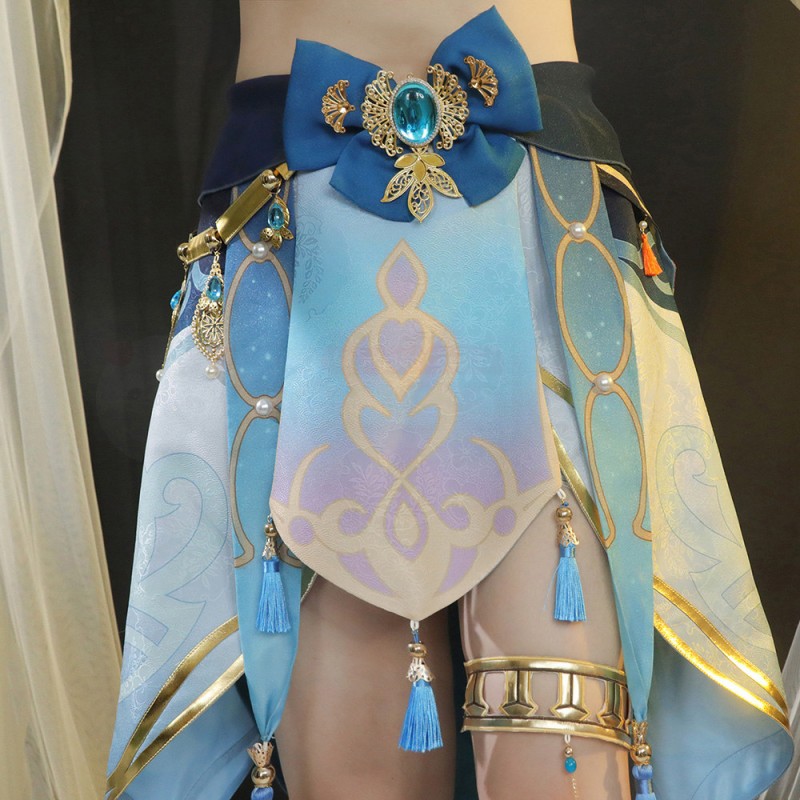 Nilou Cosplay Costume Game Genshin Impact Halloween Suit