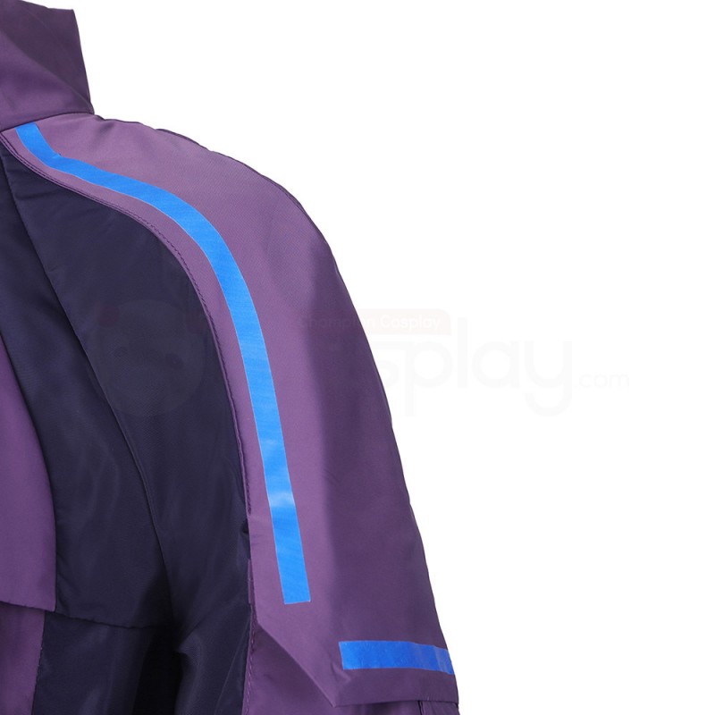 2022 New Black Panther Wakanda Forever Cosplay Costume Shuri Purple Suit