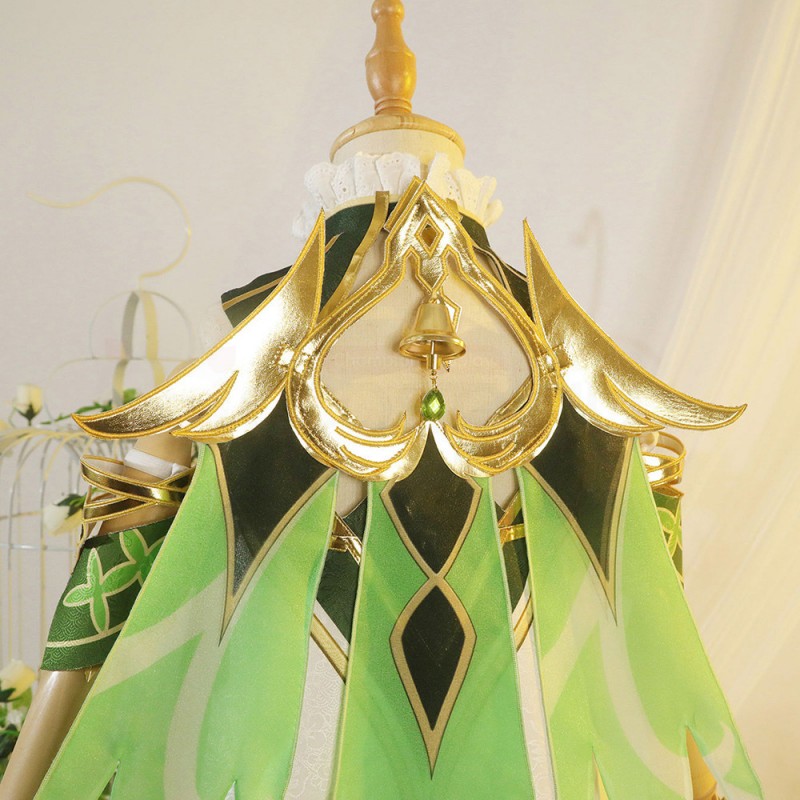 Genshin Impact Nahida Cosplay Costume Lesser Lord Dress
