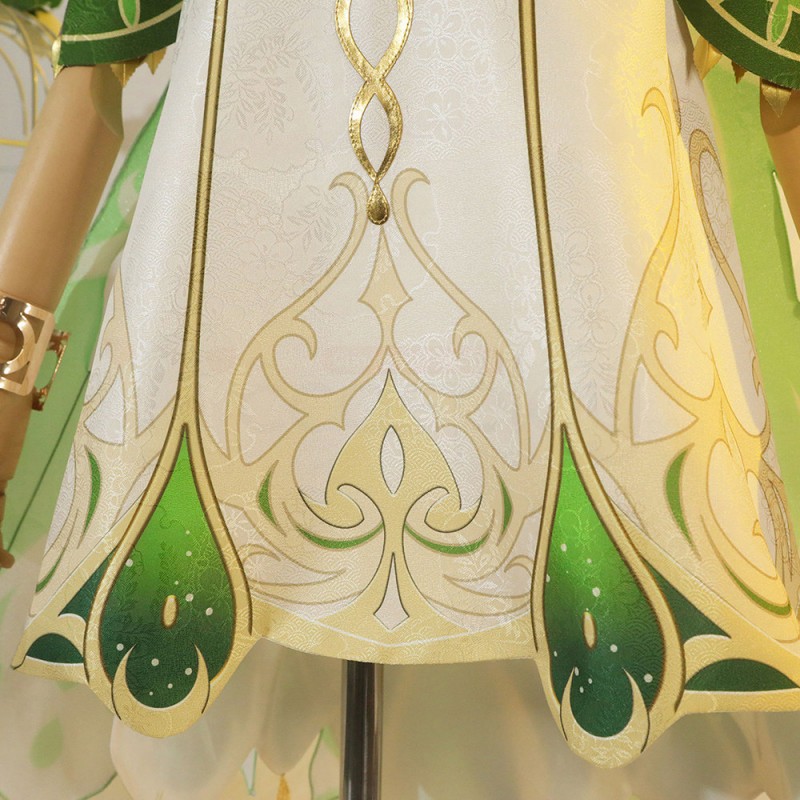 Genshin Impact Nahida Cosplay Costume Lesser Lord Dress