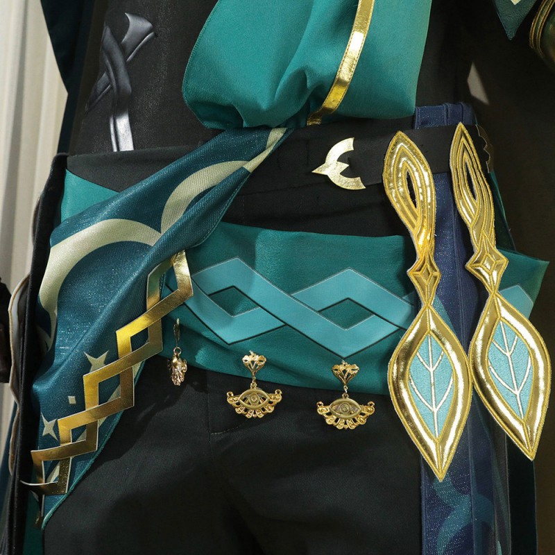 Genshin Impact Al haitham Cosplay Costume Al Haitham Halloween Suit