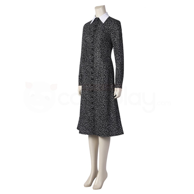 The Addams Family Dress Wednesday Addams Cosplay Costume