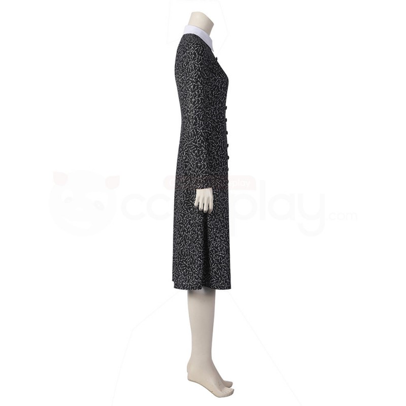 The Addams Family Dress Wednesday Addams Cosplay Costume