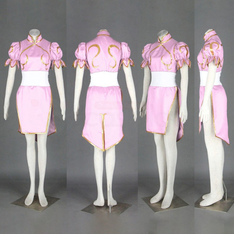 Chun-Li Cosplay Suit Street Fighter Cosplay Costume Four Colors