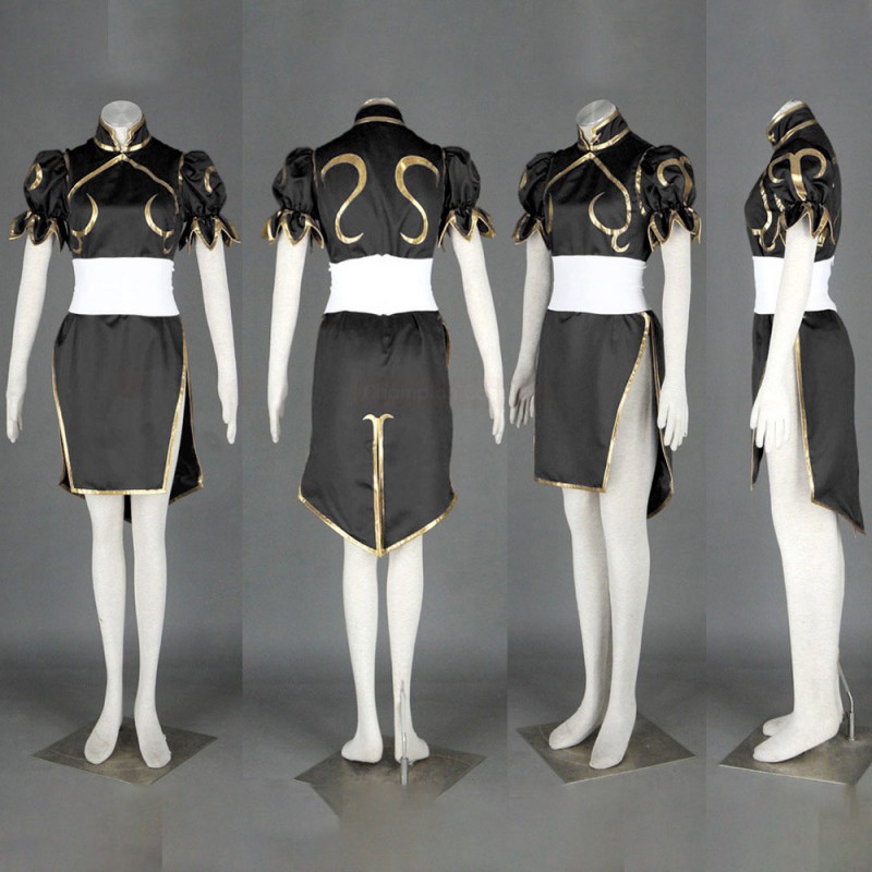Chun-Li Cosplay Suit Street Fighter Cosplay Costume Four Colors