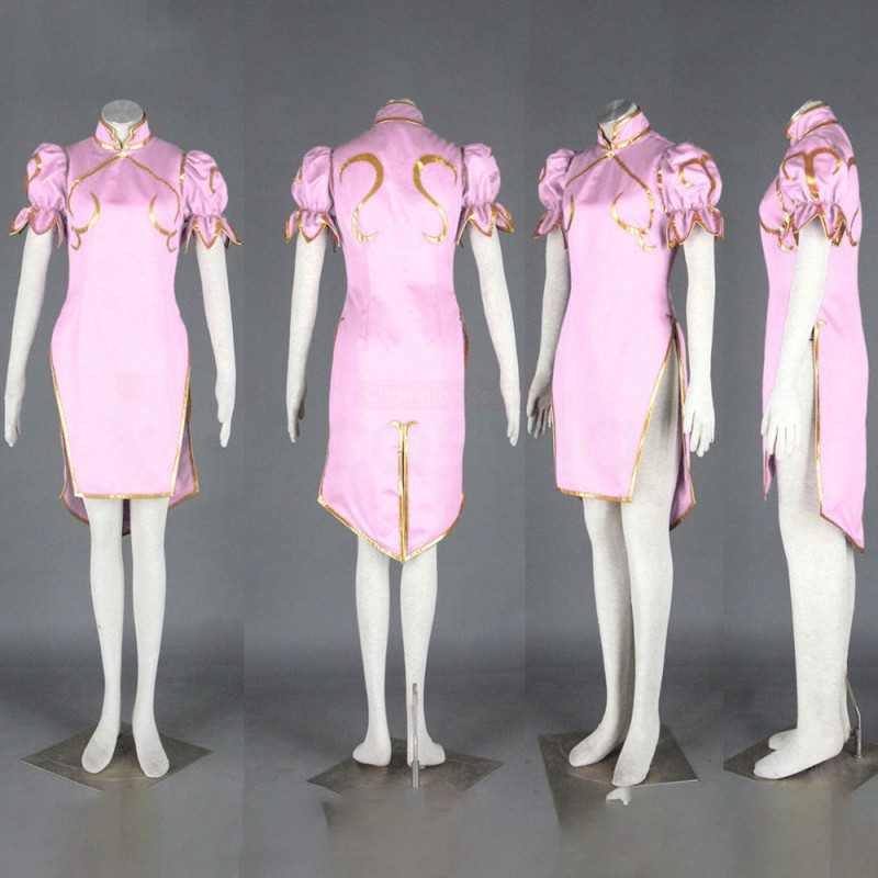 Chun-Li Cosplay Suit Street Fighter Cosplay Costume Four Colors