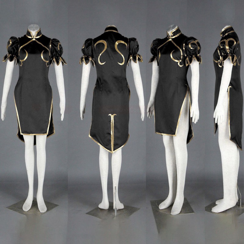 Chun-Li Cosplay Suit Street Fighter Cosplay Costume Four Colors