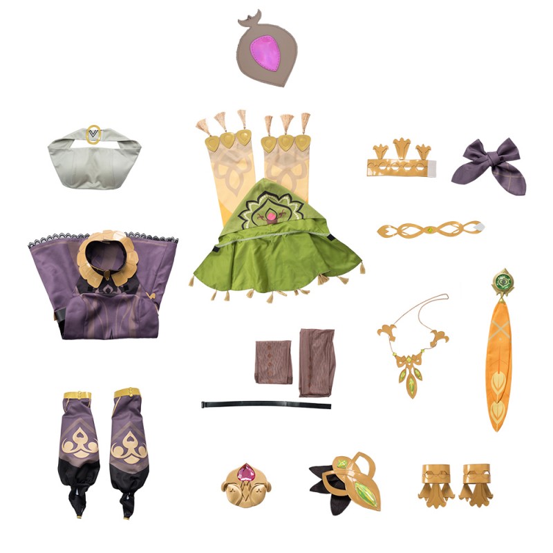 Genshin Impact Collei Cosplay Costume