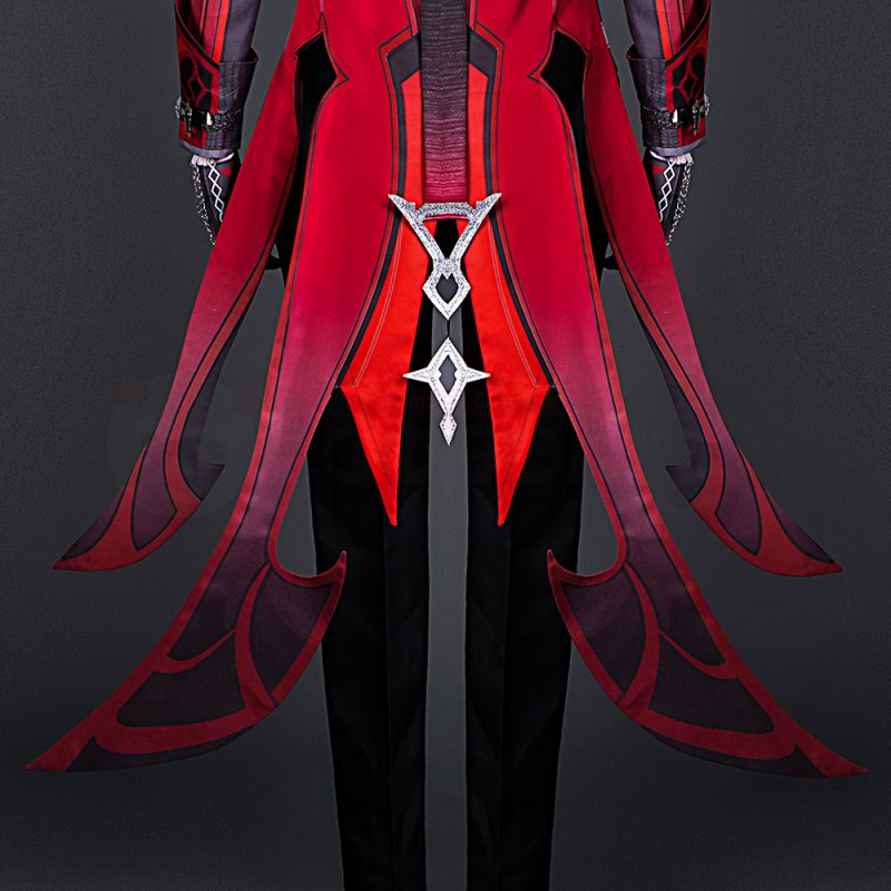 Genshin Impact Cosplay Costumes Diluc Red Costume - Champion Cosplay