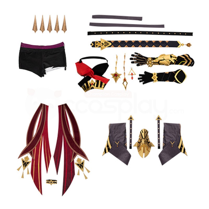 Genshin Impact Dehya Cosplay Costume