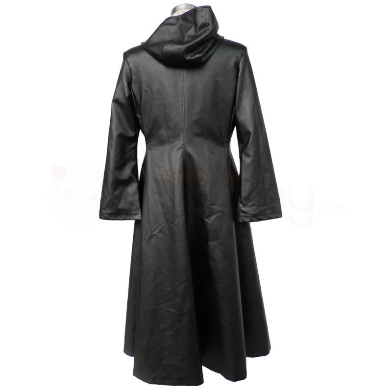 Kingdom Hearts Organization XIII Cosplay Costume Black Coat