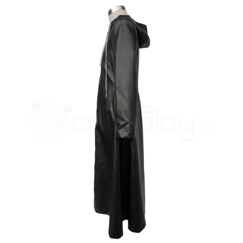 Kingdom Hearts Organization XIII Cosplay Costume Black Coat