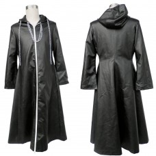 Kingdom Hearts Organization XIII Cosplay Costume Black Coat
