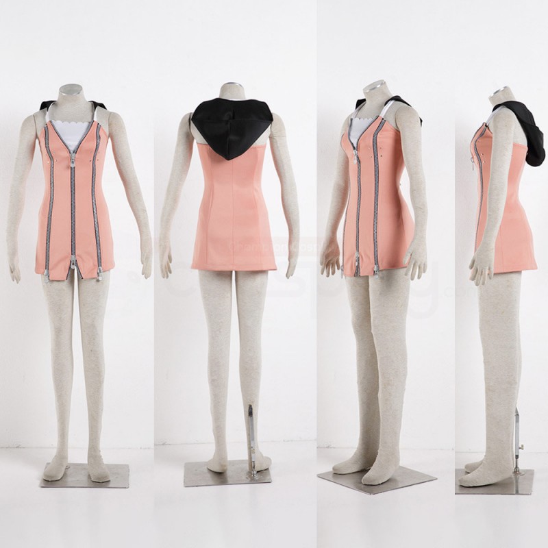 Kingdom Hearts Kairi Dress Cosplay Costume Outfit
