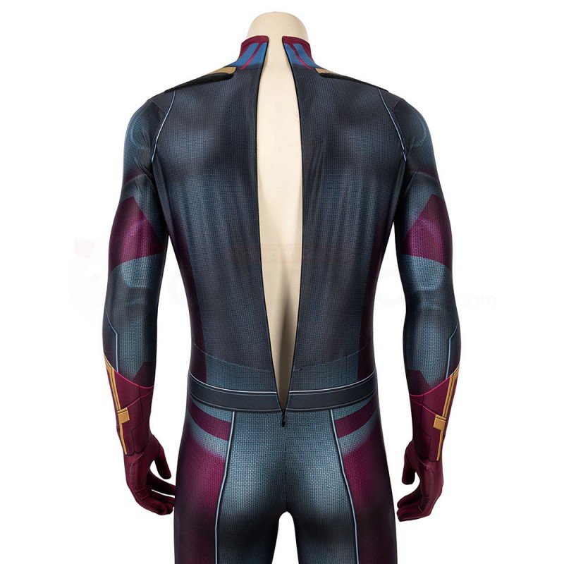 Wanda Vision Jumpsuit Avengers 3 Infinity War Vision Cosplay Costume