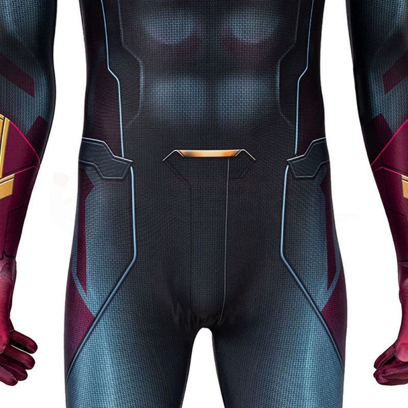 Wanda Vision Jumpsuit Avengers 3 Infinity War Vision Cosplay Costume