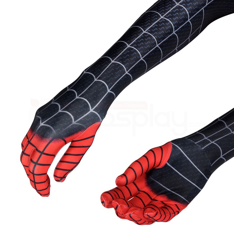 Miles Morales Bodysuit Spiderman Into The Spider-Verse Cosplay Costume
