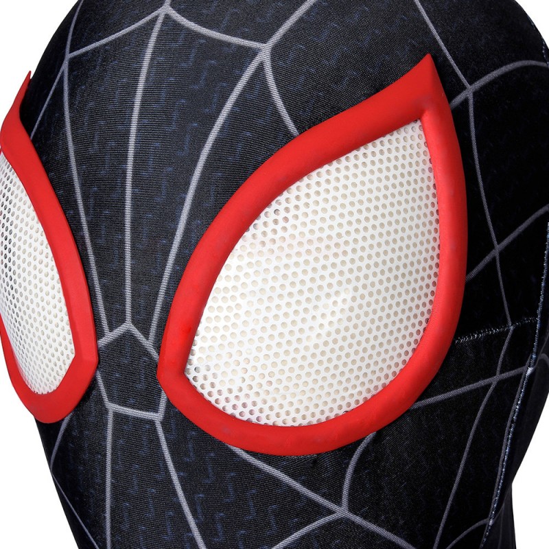Miles Morales Bodysuit Spiderman Into The Spider-Verse Cosplay Costume