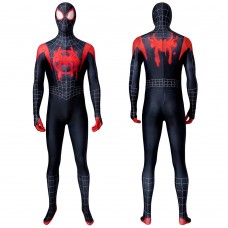 Miles Morales Bodysuit Spiderman Into The Spider-Verse Cosplay Costume